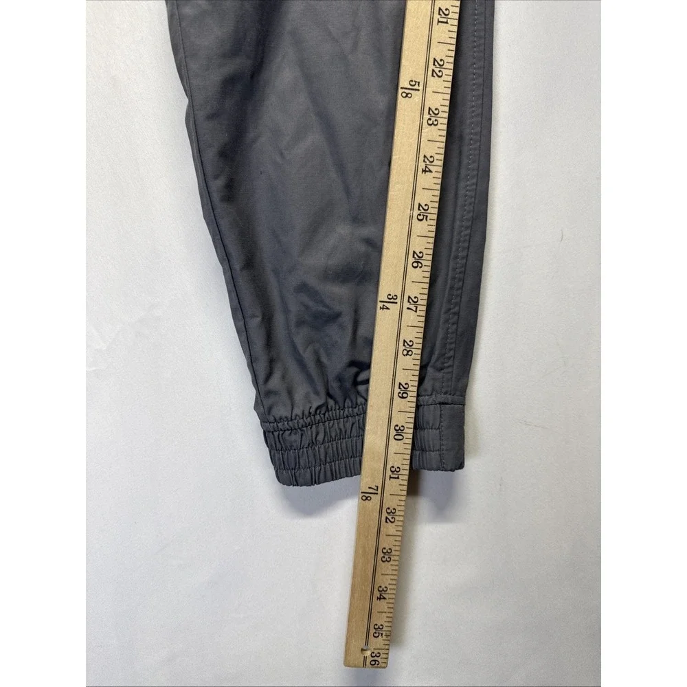 Nike Jogger Pants Mens Large Gray Swoosh Logo Gym Training Athleisure Drawstring
